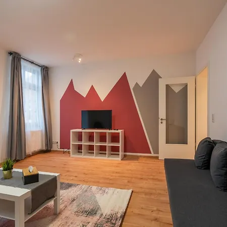 In 2 Minuten Am Bahnhof - Traumhaftes Mitten In Halle No3 Apartment *